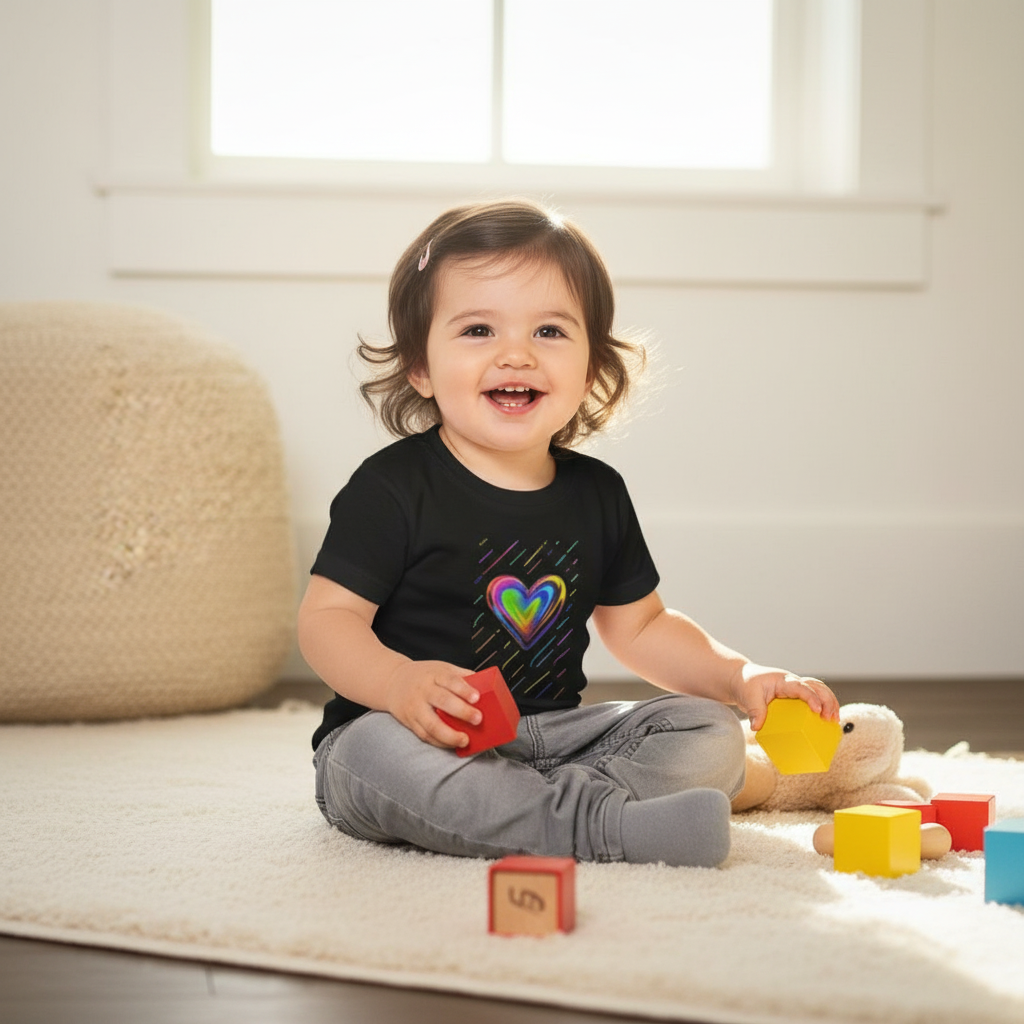 Toddler Short Sleeve Tee | Soft Everyday Kids T-Shirt