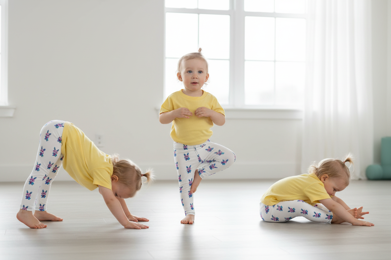 Kid's Leggings - Soft Stretchy Comfortable Pants for Active Kids