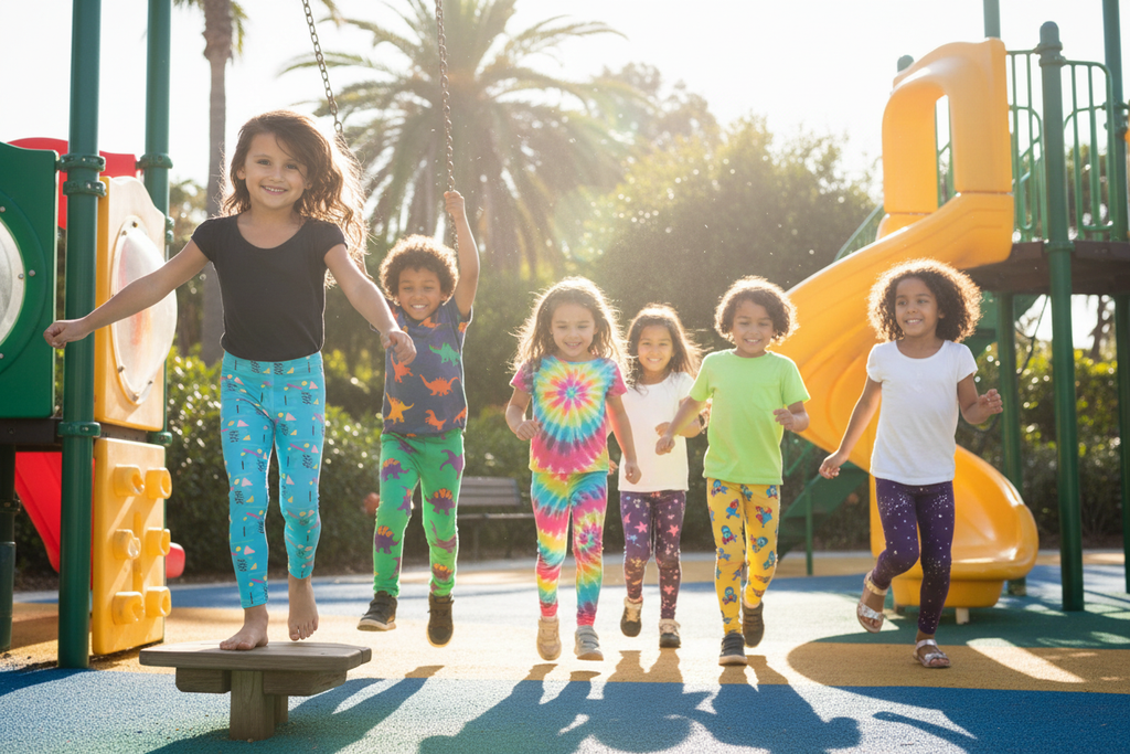 Kids Leggings | Soft Stretchy Comfortable | Active Play & Everyday Wear