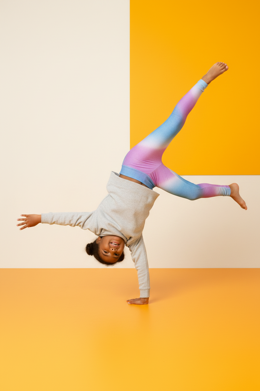 Kids Leggings - Soft Stretchy Pants for Active Children