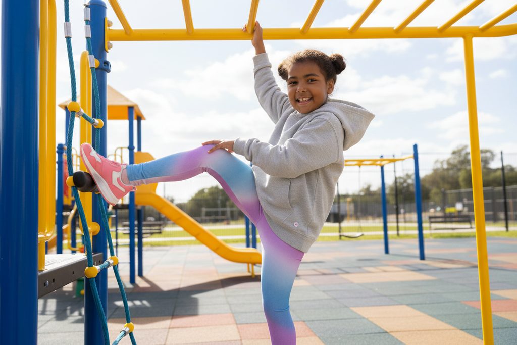 Kids Leggings - Soft Stretchy Pants for Active Children