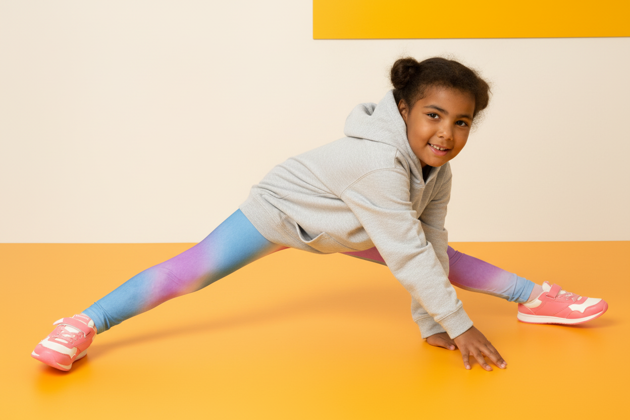 Kids Leggings - Soft Stretchy Pants for Active Children