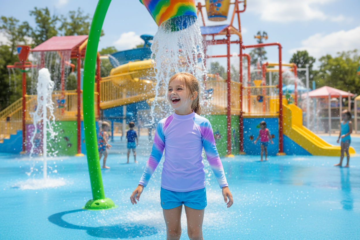 Kids Rash Guard - UV Sun Protection Swimwear for Children
