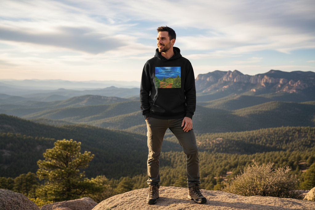 Men's Box Hoodie - Relaxed Fit Oversized Hoodie for Men