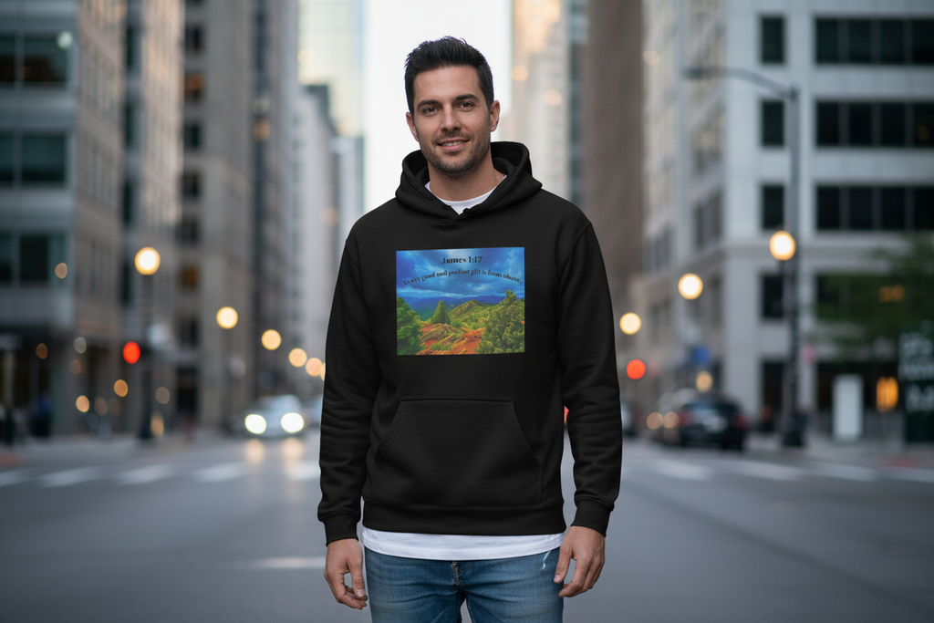 Men's Box Hoodie - Relaxed Fit Oversized Hoodie for Men