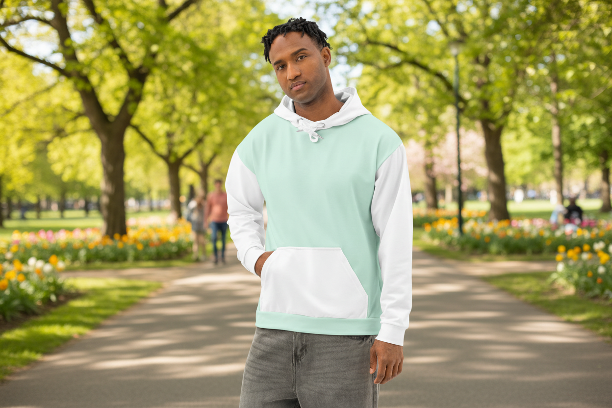 Unisex Cotton Hoodie - Premium All-Over Print Hoodie for Men & Women