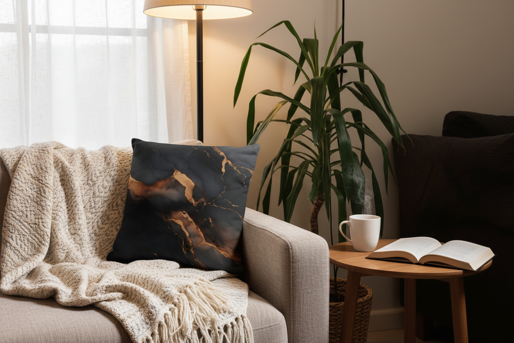 Decorative Pillow Case - Soft Polyester Pillowcase with Hidden Zipper