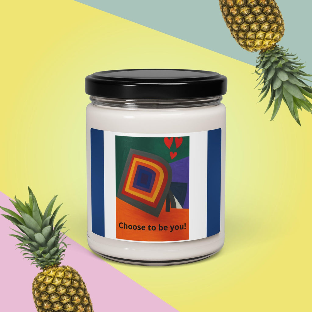 Scented Soy Candle - Eco-Friendly Aromatherapy Candle Gift