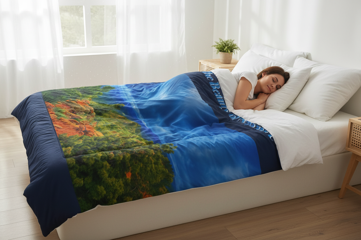 Nature Landscape Comforter - The Beauty of Nature