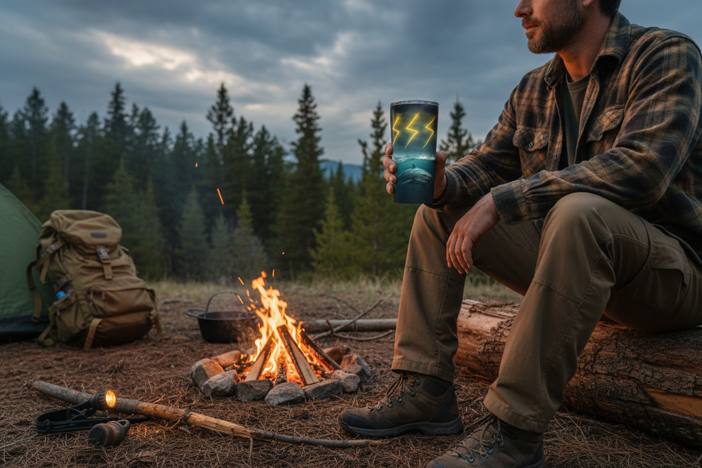 20oz Tapered Stainless Steel Tumbler - Insulated Travel Cup