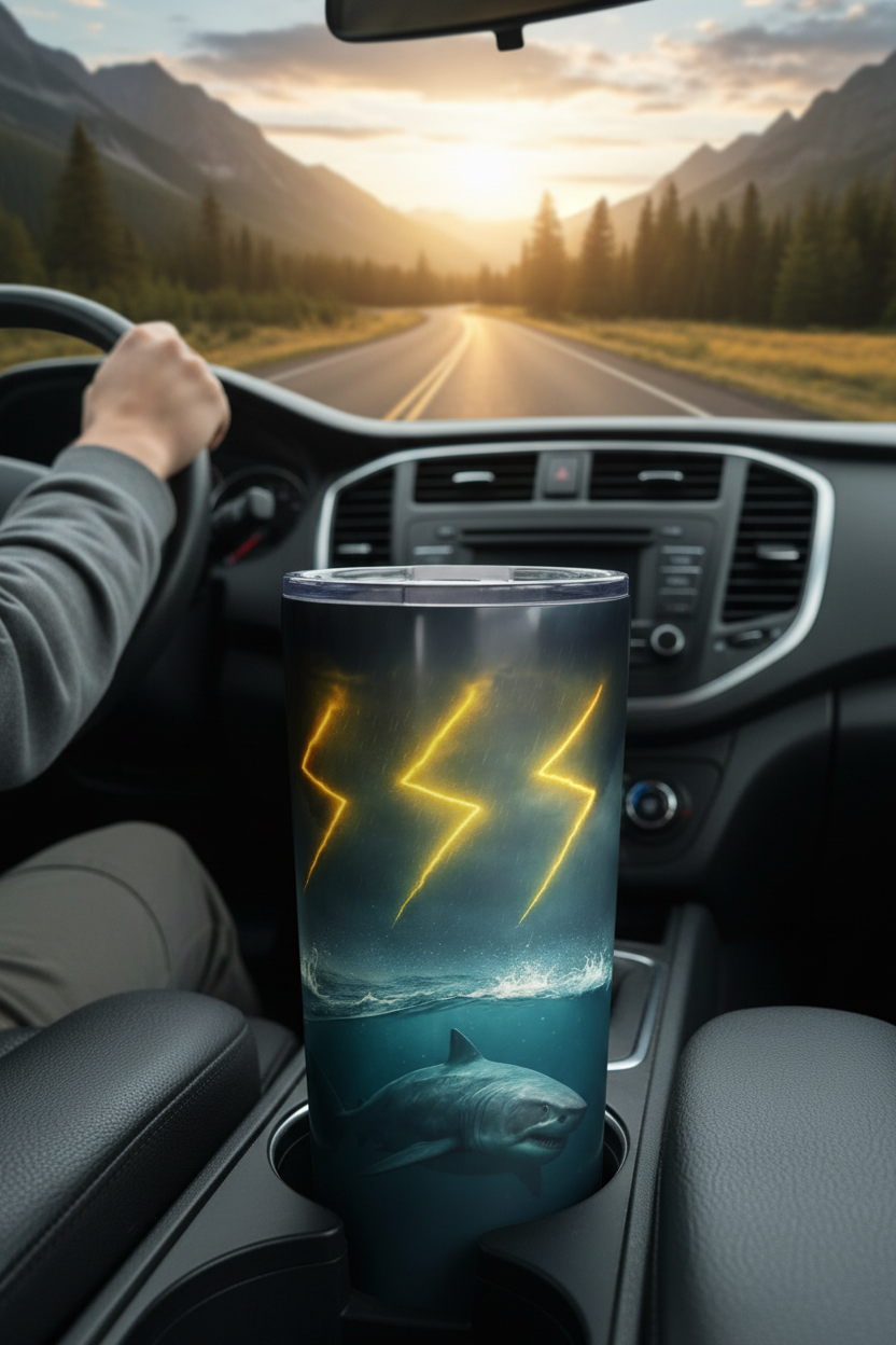 20oz Tapered Stainless Steel Tumbler - Insulated Travel Cup