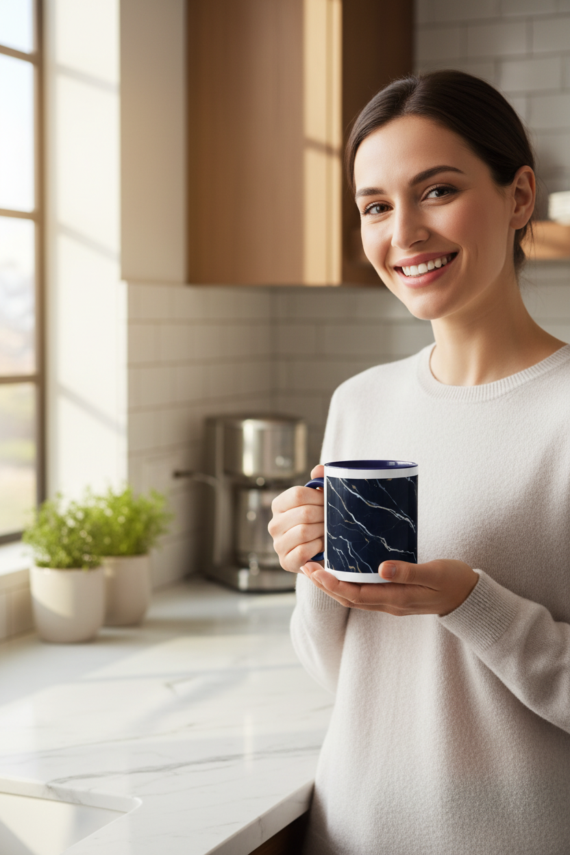 Sunshine Coffee Pour Mug Accent Coffee Mug | retro sunburst coffee design
