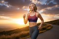 Sunrise Sports Bra | Faith-Inspired Activewear for Women | Supportive Workout Bra