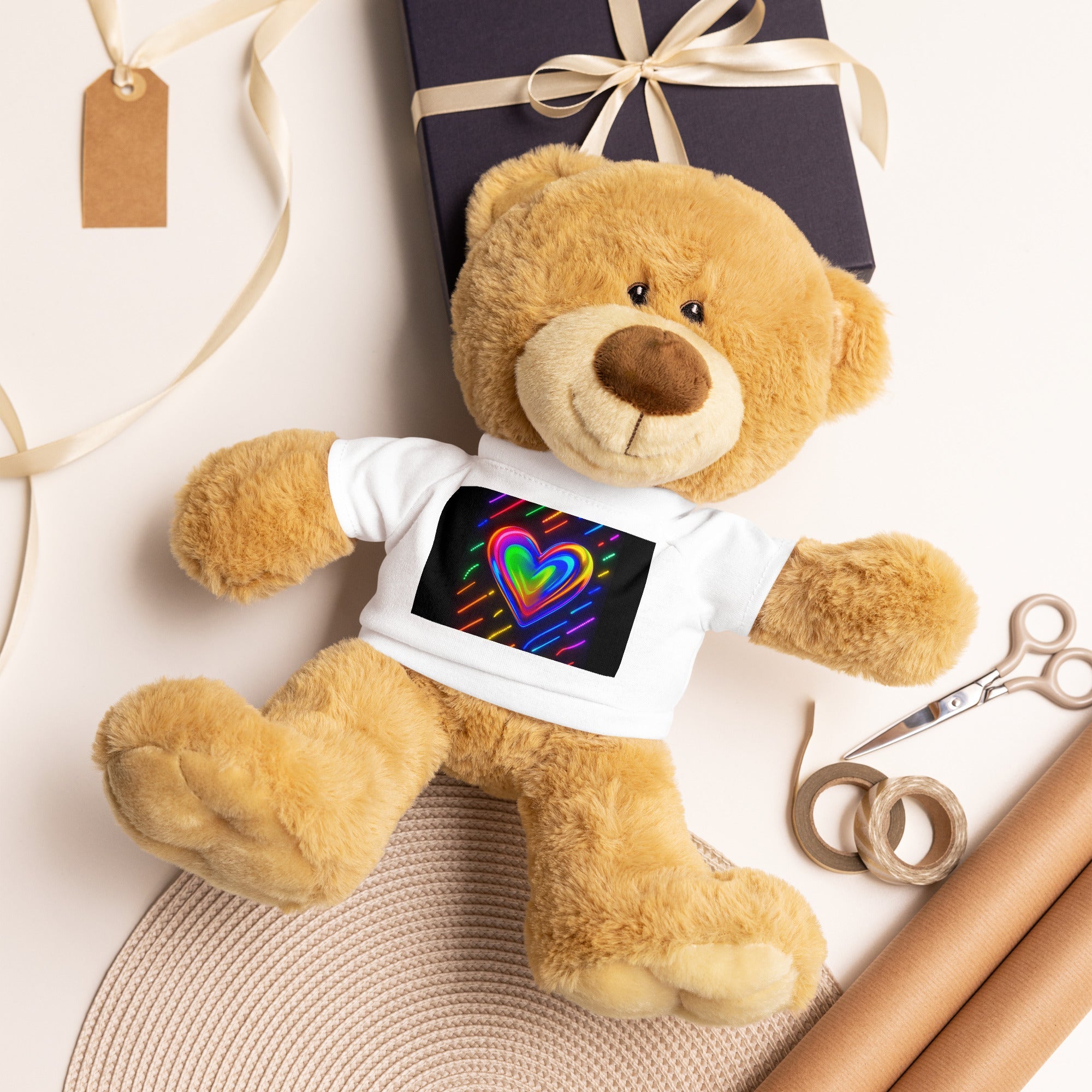 Teddy Bear with T-Shirt | Premium Plush Gift