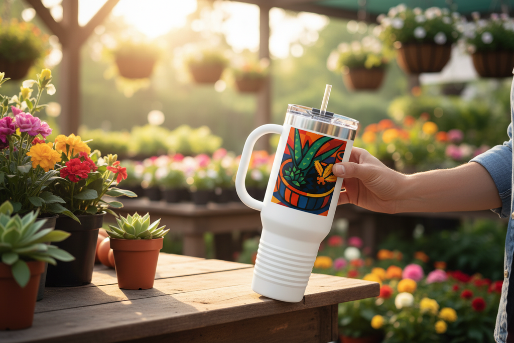 40oz Insulated Travel Mug - Eco-Friendly Leak-Proof Coffee Tumbler