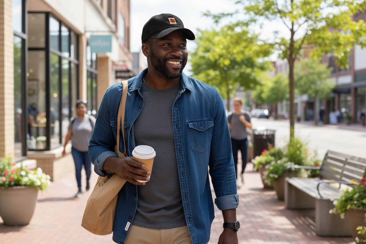 Garment-Washed Baseball Cap - Soft Unstructured Cotton Hat