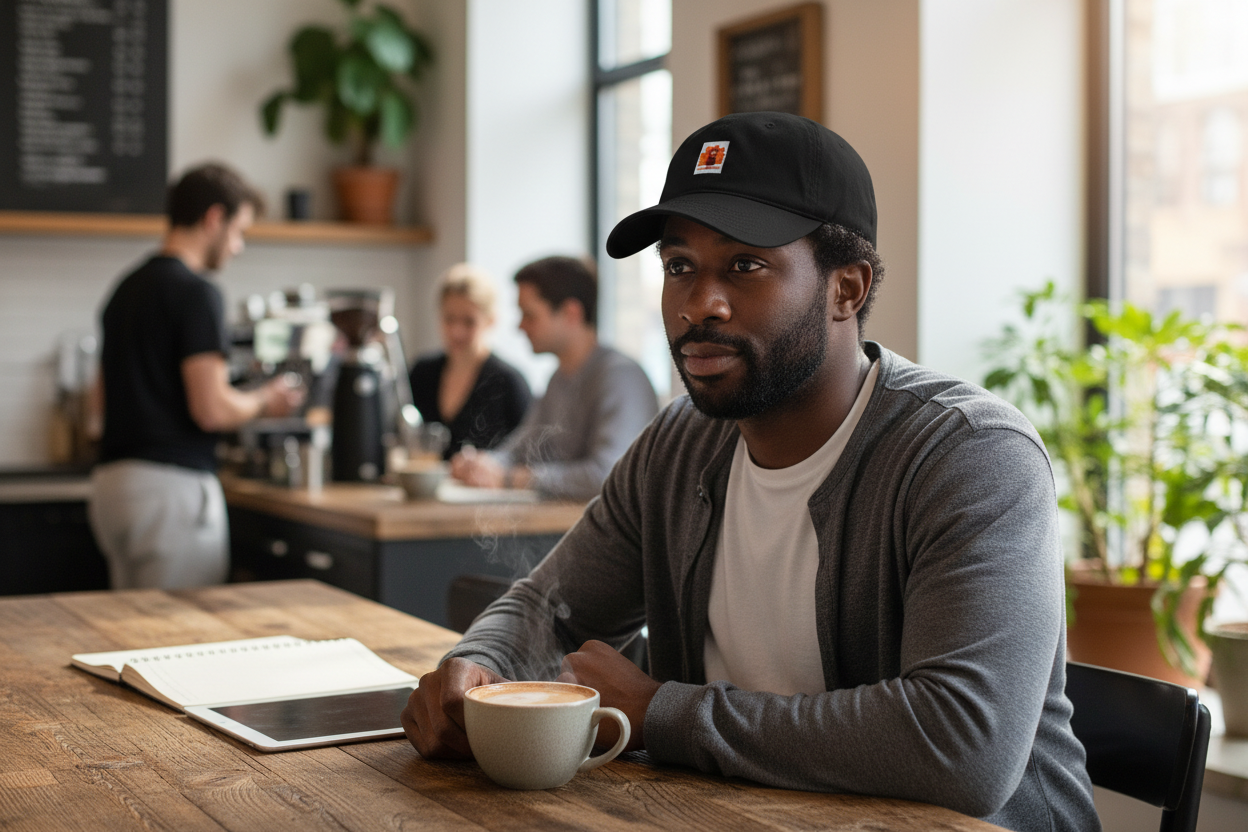 Garment-Washed Baseball Cap - Soft Unstructured Cotton Hat