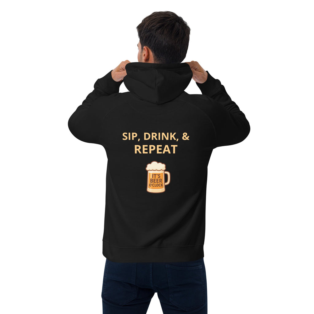 Unisex Eco Raglan Hoodie | Sustainable Soft Hoodie | Comfortable Layering