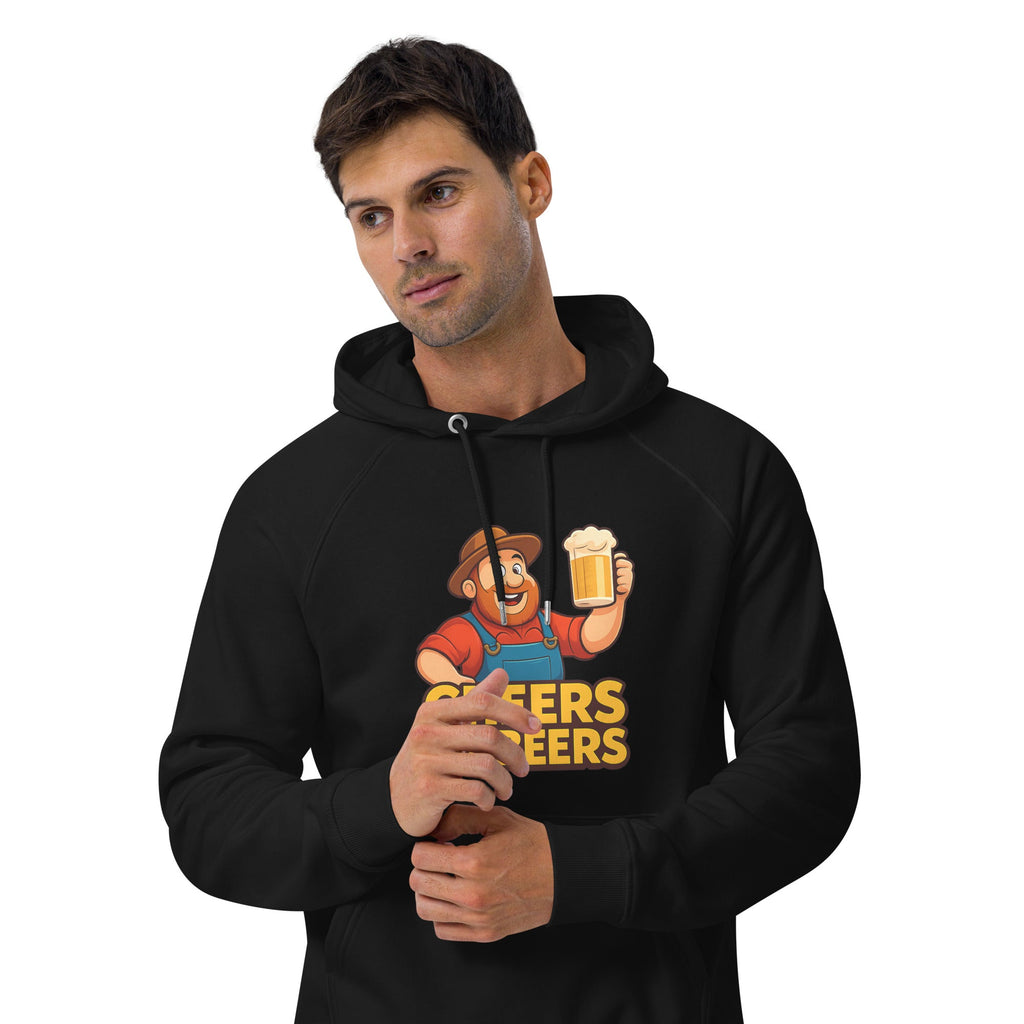 Unisex Eco Raglan Hoodie | Sustainable Soft Hoodie | Comfortable Layering