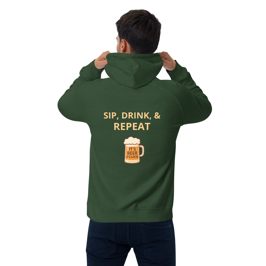 Unisex Eco Raglan Hoodie | Sustainable Soft Hoodie | Comfortable Layering