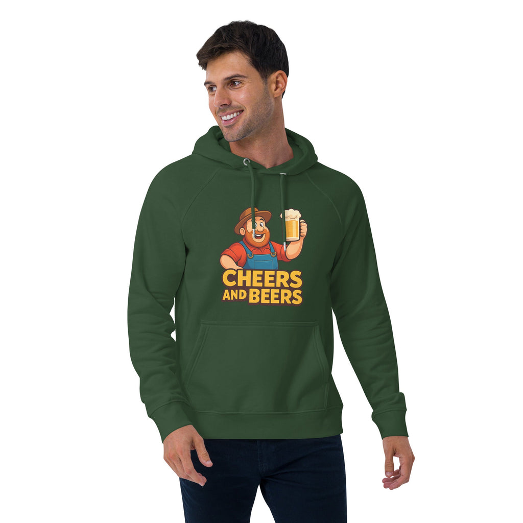 Unisex Eco Raglan Hoodie | Sustainable Soft Hoodie | Comfortable Layering