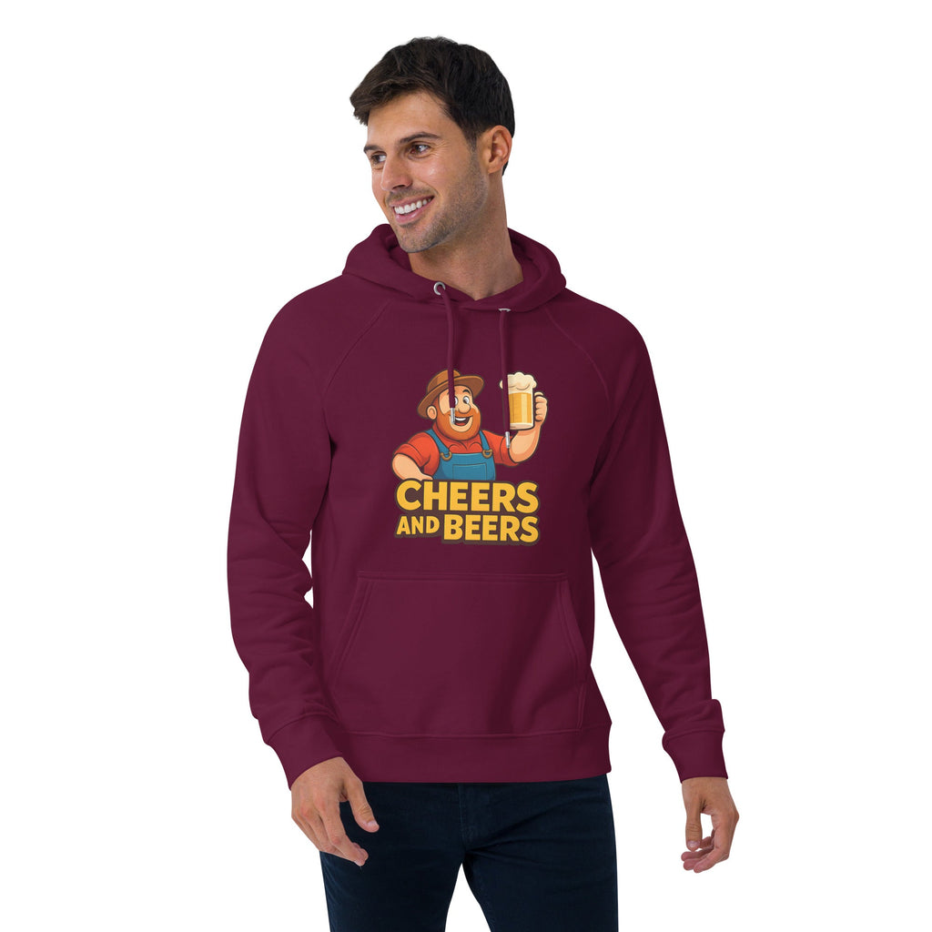 Unisex Eco Raglan Hoodie | Sustainable Soft Hoodie | Comfortable Layering