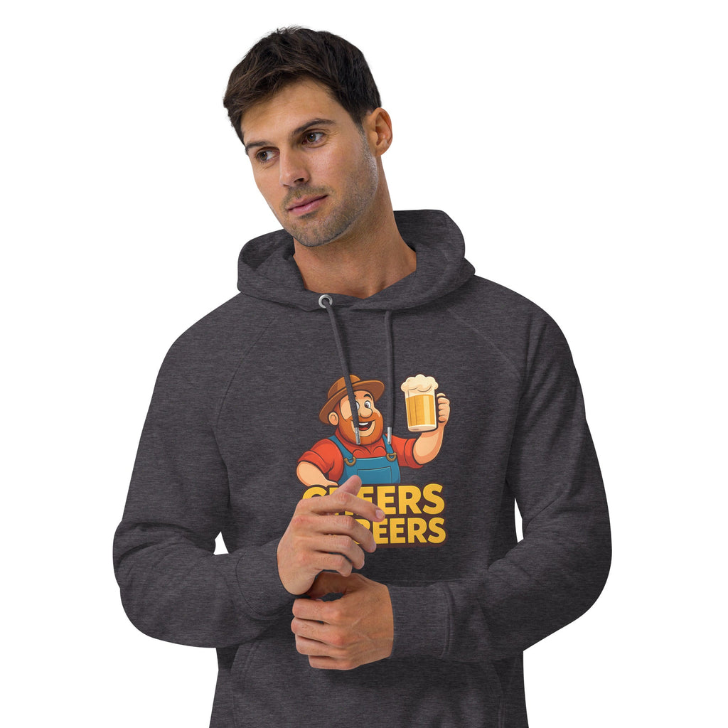 Unisex Eco Raglan Hoodie | Sustainable Soft Hoodie | Comfortable Layering
