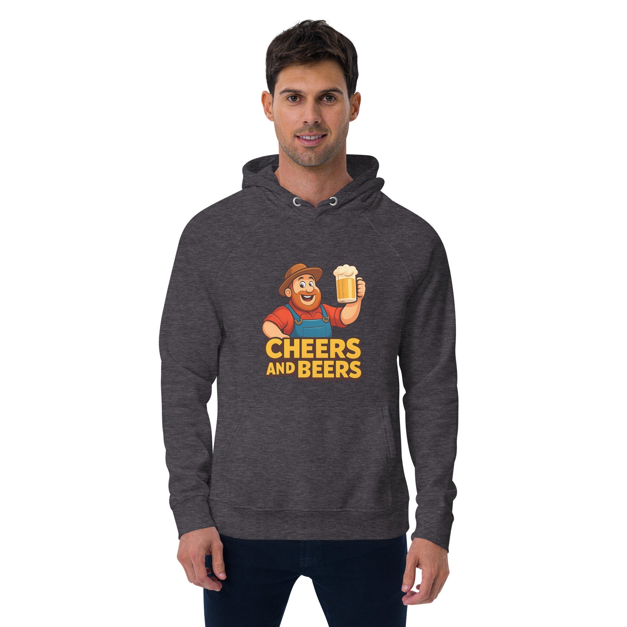 Unisex Eco Raglan Hoodie | Sustainable Soft Hoodie | Comfortable Layering