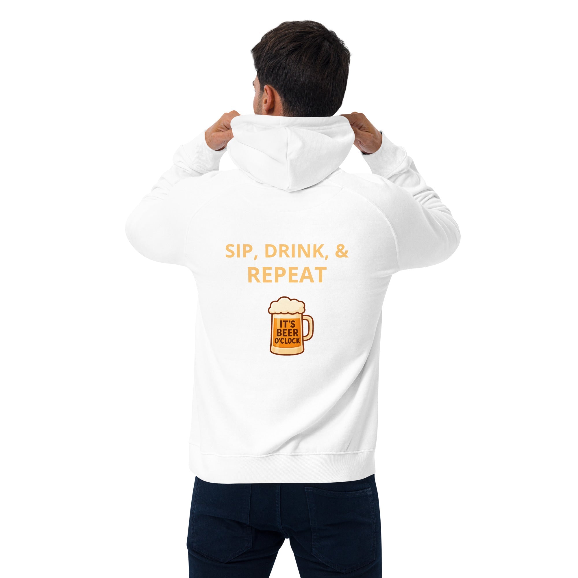 Unisex Eco Raglan Hoodie | Sustainable Soft Hoodie | Comfortable Layering