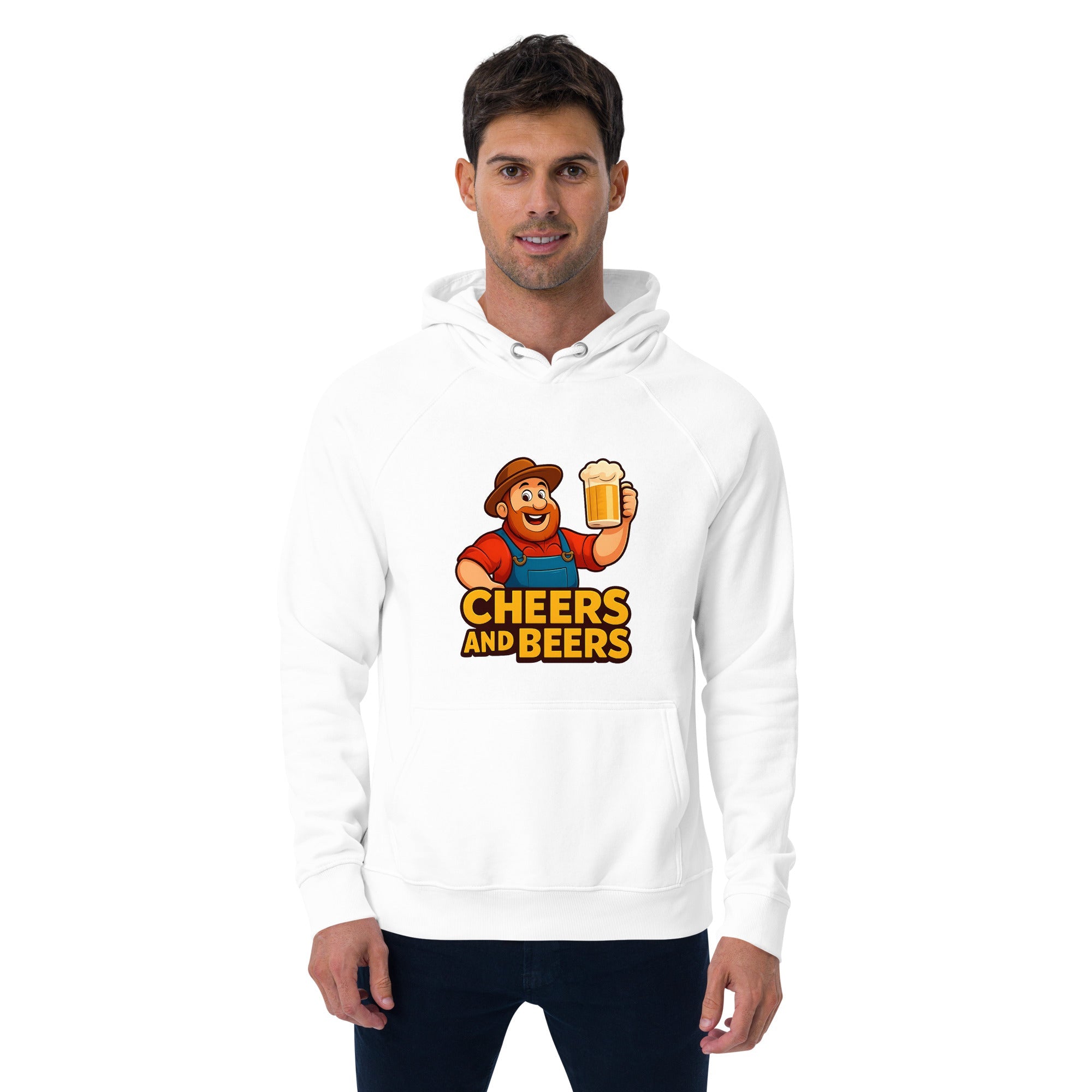 Unisex Eco Raglan Hoodie | Sustainable Soft Hoodie | Comfortable Layering