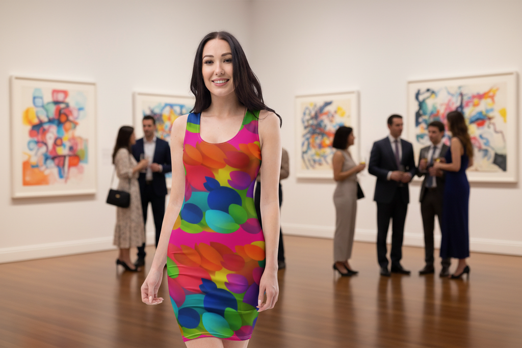 Bodycon Dress - Flattering Figure-Hugging Women's Dress