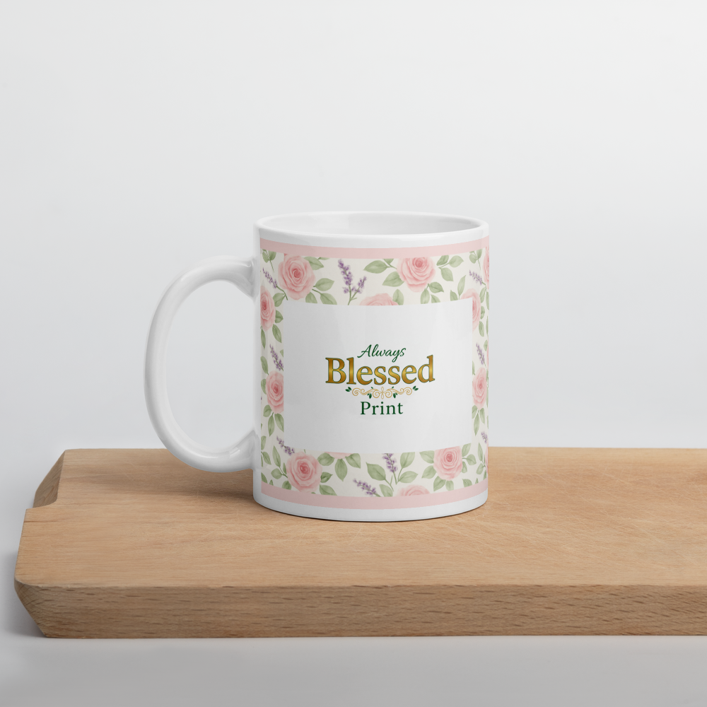 White Glossy Ceramic Mug | 11oz 15oz 20oz | Dishwasher & Microwave Safe