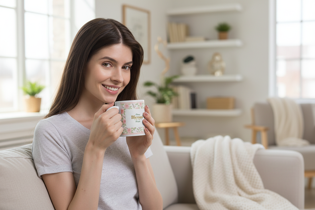 White Glossy Ceramic Mug | 11oz 15oz 20oz | Dishwasher & Microwave Safe