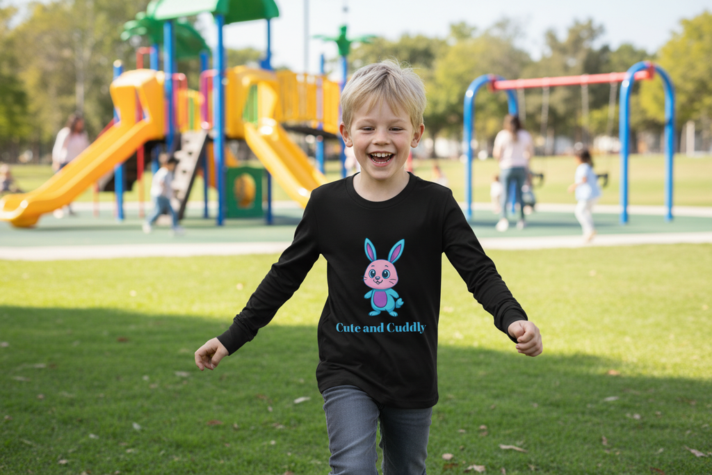 Youth Long Sleeve Tee | Soft Kids Long Sleeve Shirt