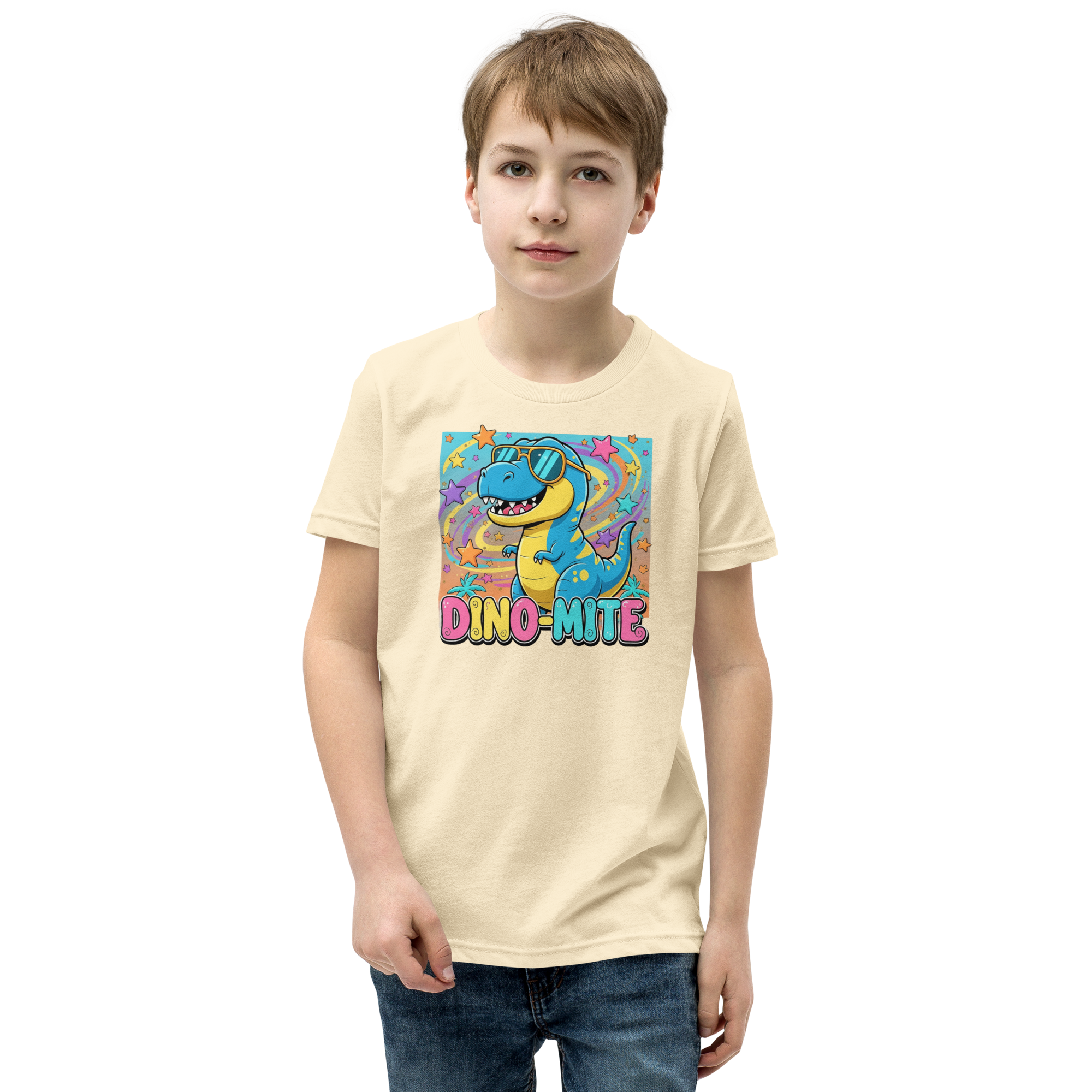 Dino-Mite Kids T-Shirt | Fun Dinosaur Youth Tee