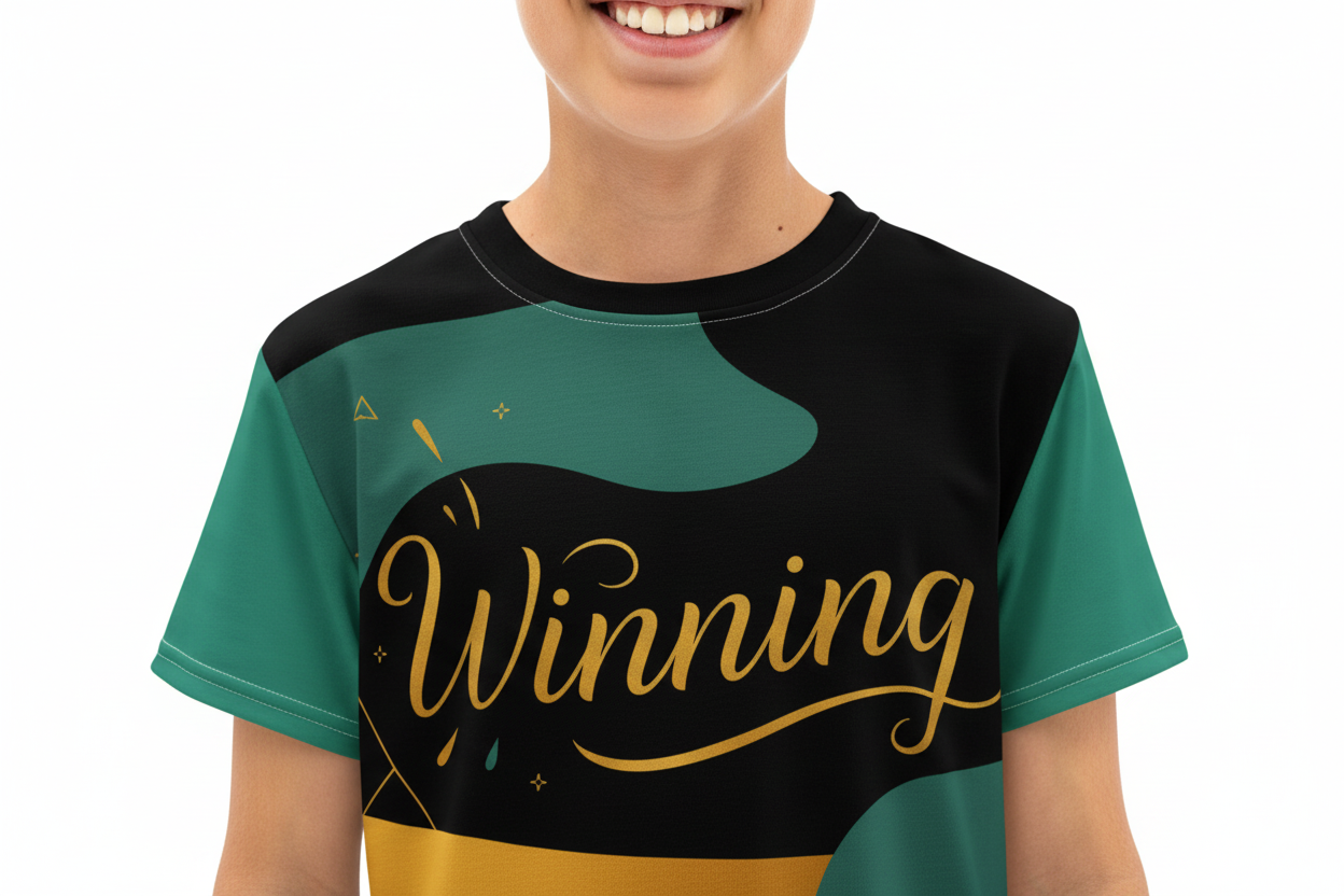 Youth Cotton Crew Neck T-Shirt - Soft Comfortable Kids Tee